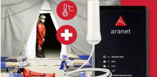 Aranet Releases A Large-Scale Wireless Body Temperature Monitoring Solution for Hospitals Battling COVID-19