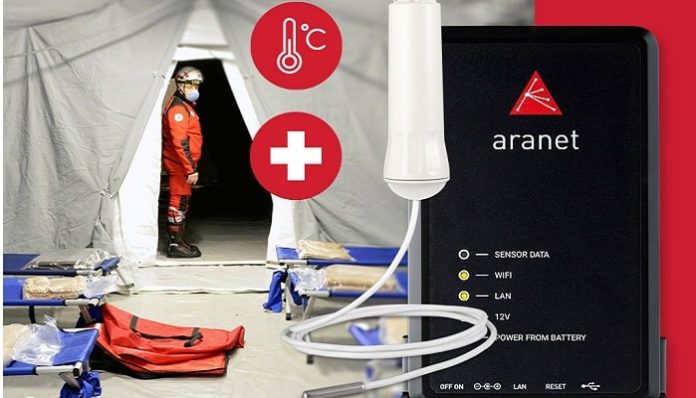 Aranet Releases A Large-Scale Wireless Body Temperature Monitoring Solution for Hospitals Battling COVID-19
