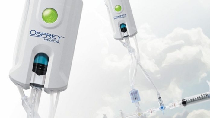 GE Healthcare to Distribute Osprey Medical's Technology to Address Angiography Based Acute Kidney Injury