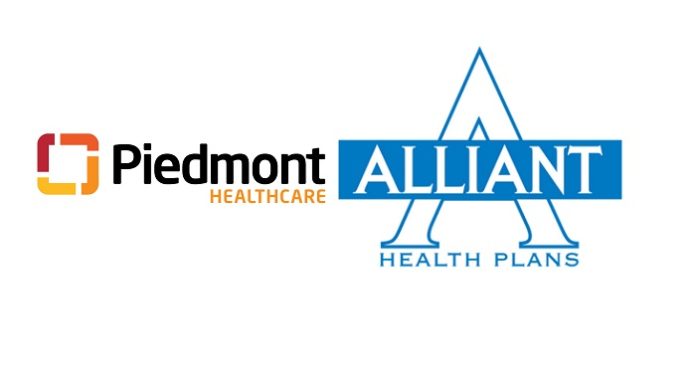 Piedmont Healthcare and Alliant Health Plans Sign Contract