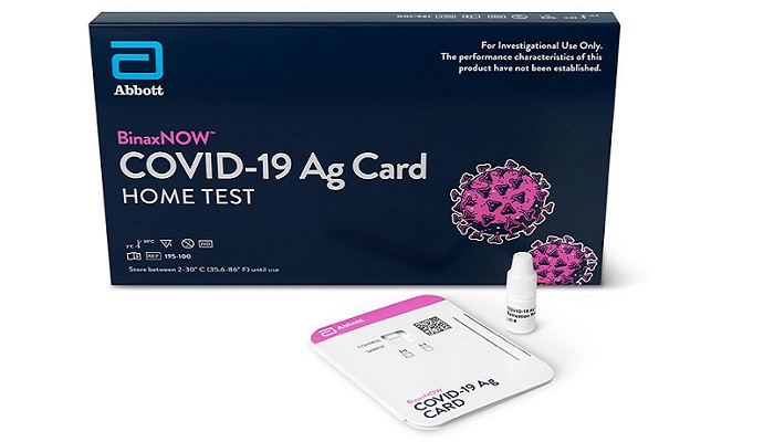 Abbott’s BinaxNOW COVID19 Rapid Test Receives FDA EUA