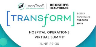 LeanTaaS Announces Transform: Inaugural Hospital Operations Virtual Summit