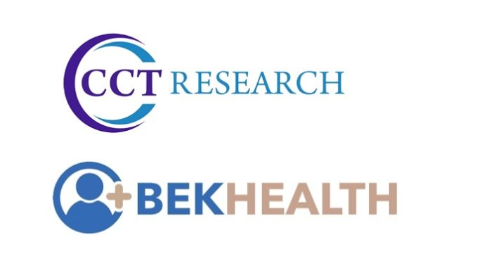 CCT Research Announces New Partnership with BEKHealth